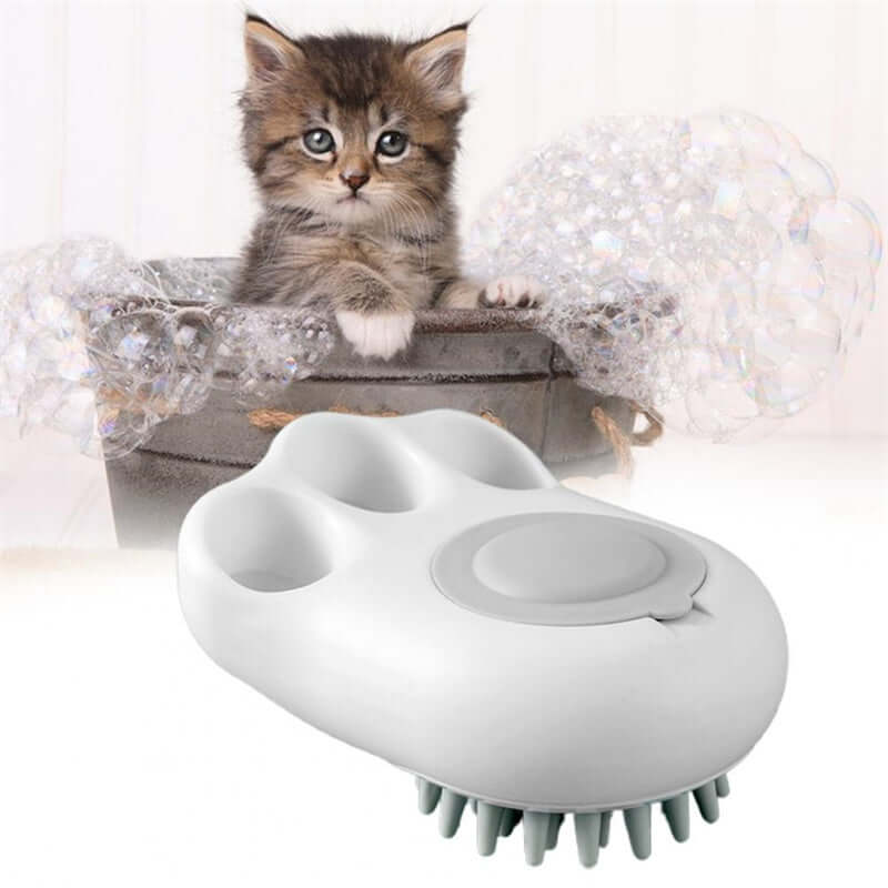 Durable Paw Bath Brush – Gentle, Foaming, & Reusable