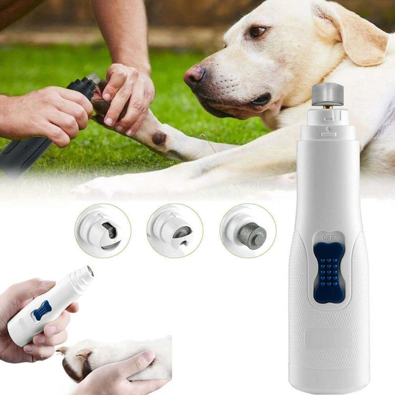 Electric Pet Nail Polisher – Safe & Gentle Grooming for Pets