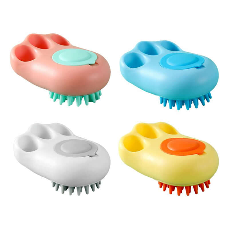 Durable Paw Bath Brush – Gentle, Foaming, & Reusable