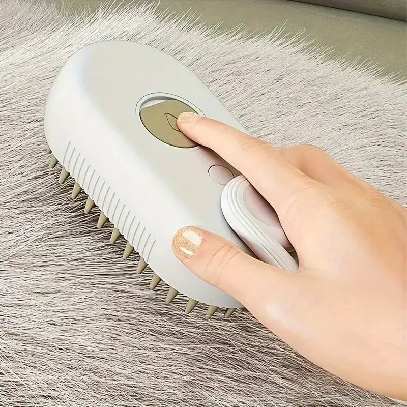 Spray Massage Brush – Groom, Clean, and De-Shed Easily!