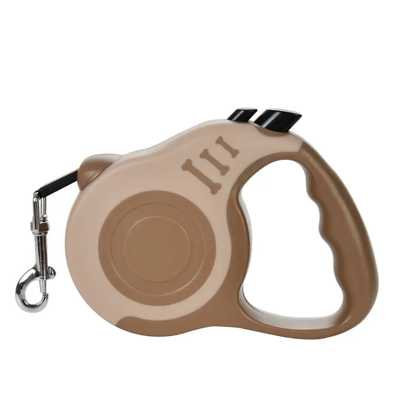 Retractable Nylon Dog Leash – Durable, Tangle-Free & Adjustable Length