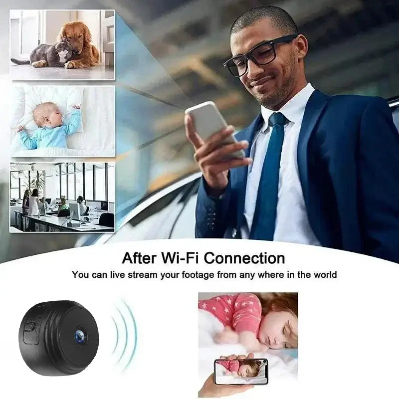 A9 WiFi Mini Camera – Smart Security for Pets & Home